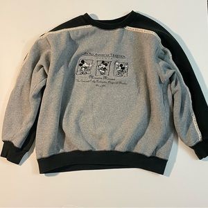 VINTAGE GREY DISNEY CREWNECK - (M)